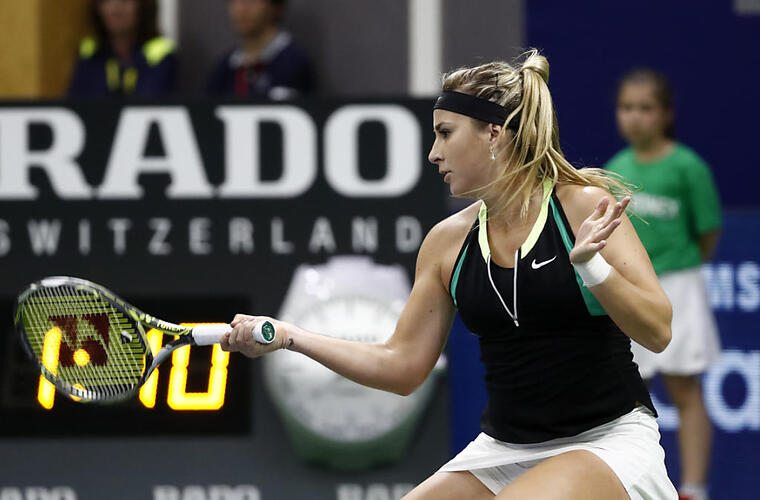 Belinda Bencic weiter auf Erfolgskurs