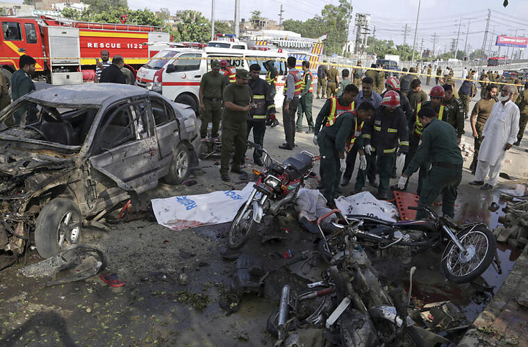 Tote bei Selbstmordanschlag in Lahore Tote bei Selbstmordanschlag in Lahore