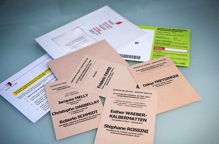 Verdacht auf Wahlbetrug im Wallis Verdacht auf Wahlbetrug im Wallis