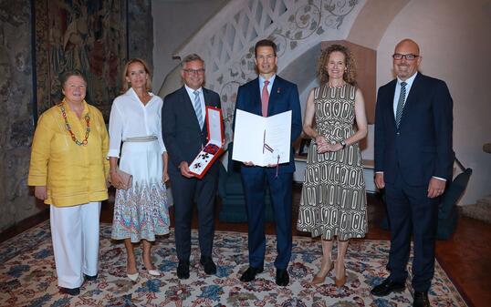 Ordensverleihung auf Schloss Vaduz - 2. September 2024