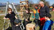 Kinder bauen Funken in Schaanwald