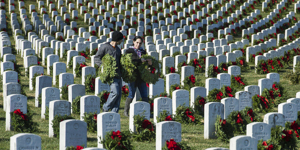 Auf dem US-Militärfriedhof Arlington geht der Platz aus - nun soll die Kapazität um bis zu 60'000 Gräber erhöht werden. (Archiv)