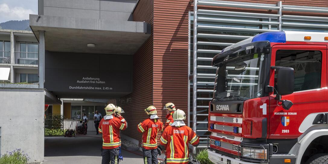 Feuerwehr Einsatz Schaan 150514