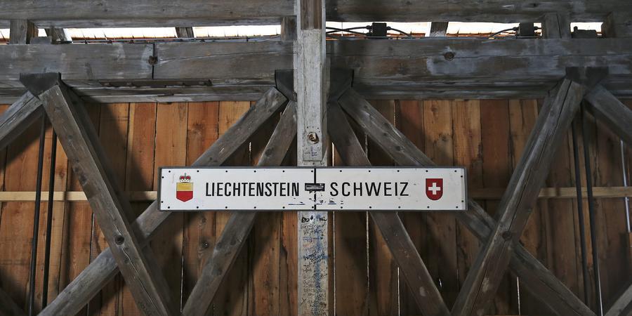 Grenze Schweiz Liechtenstein