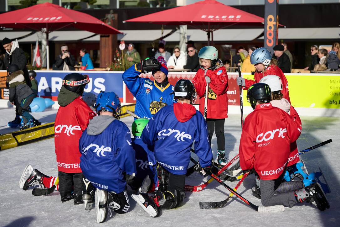 Eishockey-Schnupperkurs in Vaduz