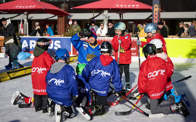 Eishockey-Schnupperkurs in Vaduz