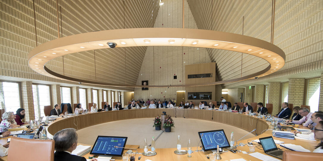 Liechtensteiner Landtag in Vaduz