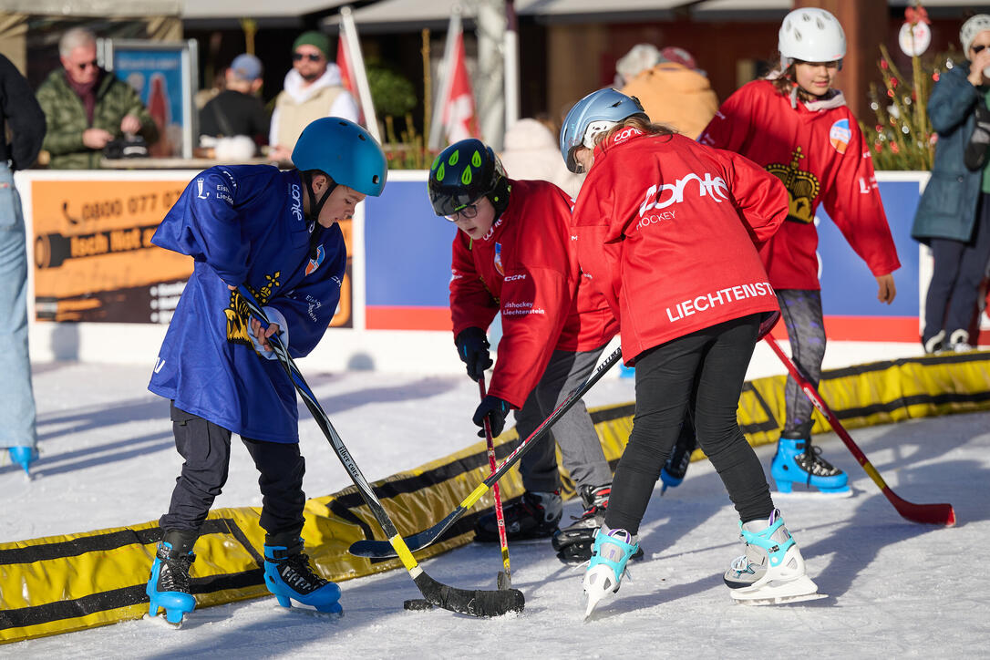 Eishockey-Schnupperkurs in Vaduz