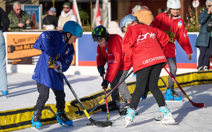 Eishockey-Schnupperkurs in Vaduz