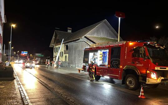 Einsatz der Feuerwehr Eschen am 5. Januar 2025