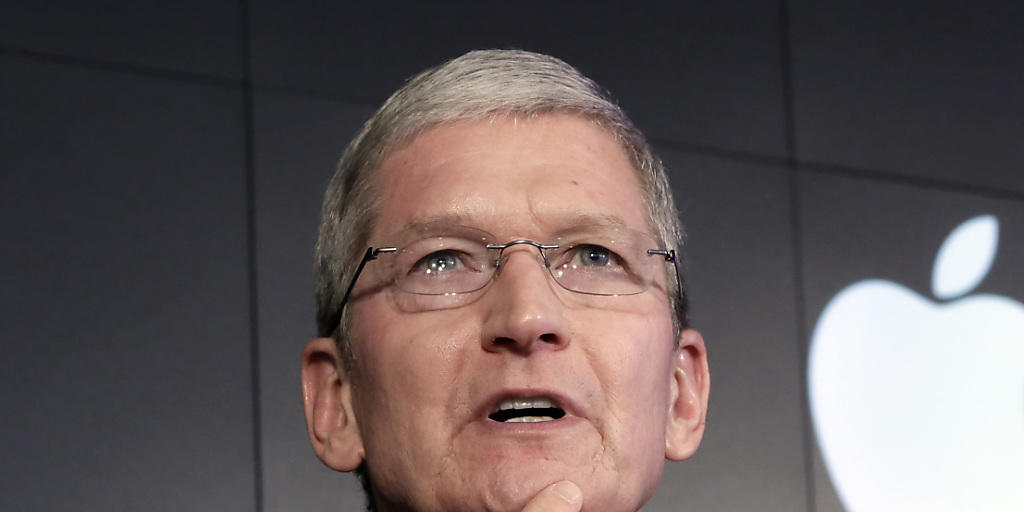 Apple-Chef Tim Cook: Nach der Niederlage in einem Patentstreit muss der US-Konzern eine US-Hochschule in Millionenhöhe entschädigen. (Archivbild)