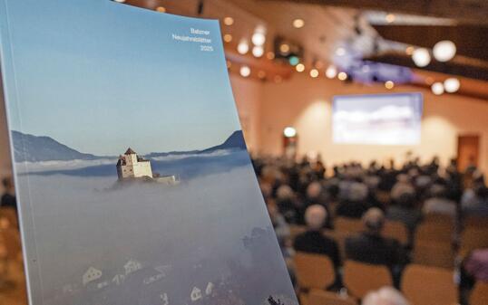 250105 Präsentation der «Balzner Neujahrsblätter 2025», in Balzers