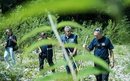 Grosse Zivilschutzübung in Balzers