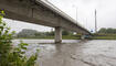 Hochwasser am Rhein