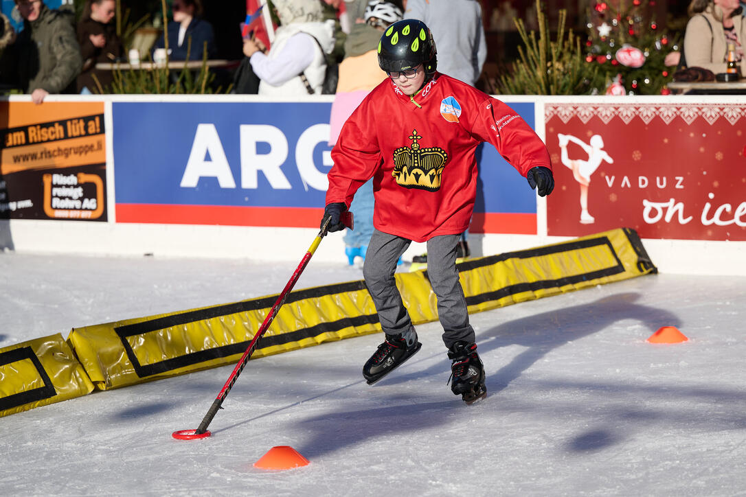 Eishockey-Schnupperkurs in Vaduz