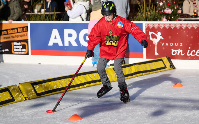 Eishockey-Schnupperkurs in Vaduz