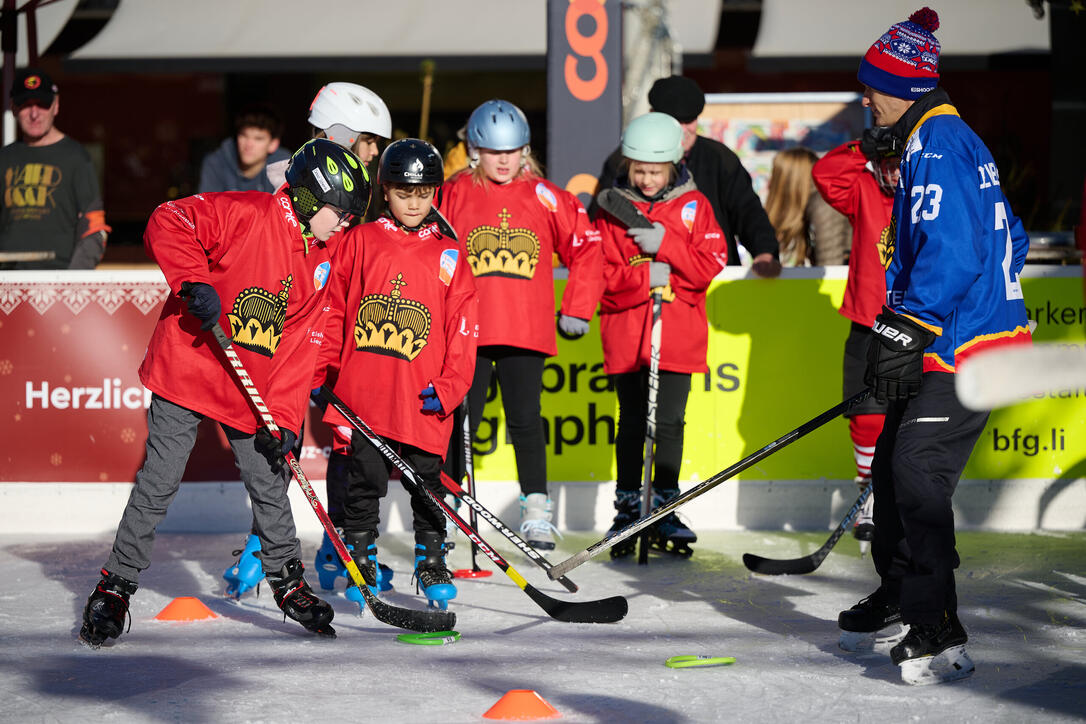 Eishockey-Schnupperkurs in Vaduz