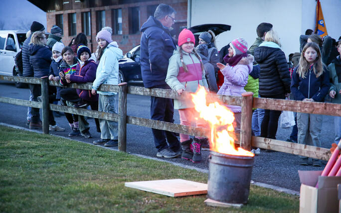 Fackel- und Lampionzug in Gamprin (08.03.2025)