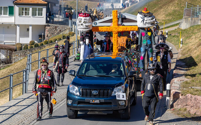 Fasnachtsumzug in Triesenberg (04.03.2025)