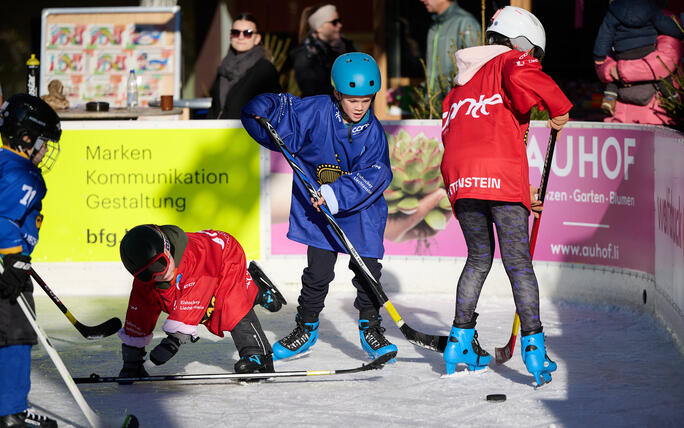 Eishockey-Schnupperkurs in Vaduz