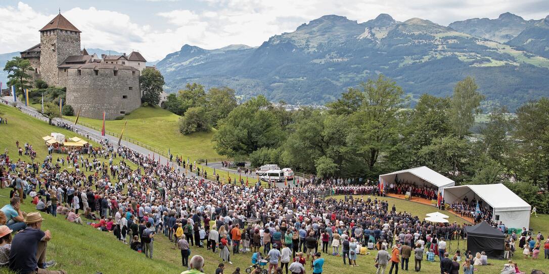 Staatsakt Staatsfeiertag, Vaduz