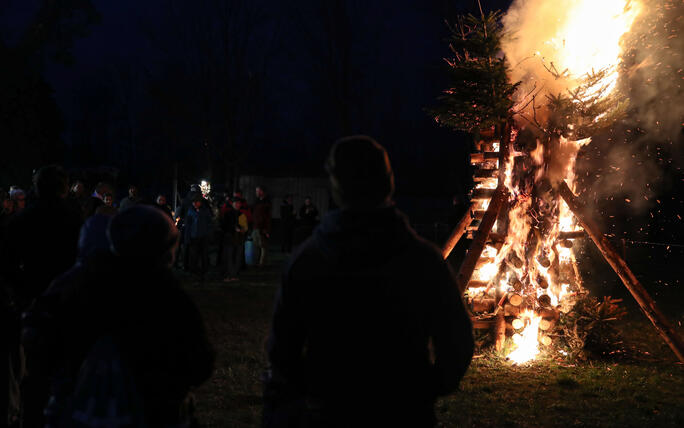 Fackel- und Lampionzug in Gamprin (08.03.2025)