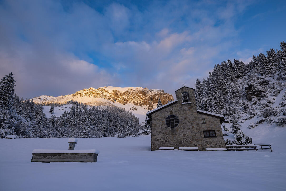 Der erste Schnee in Malbun und Steg