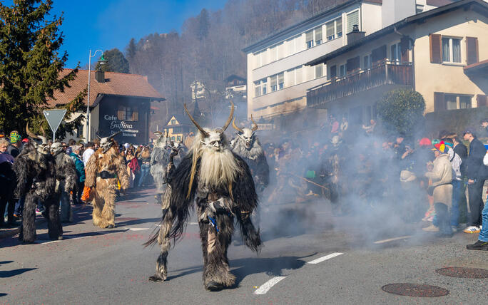 Fasnachtsumzug in Triesenberg (04.03.2025)