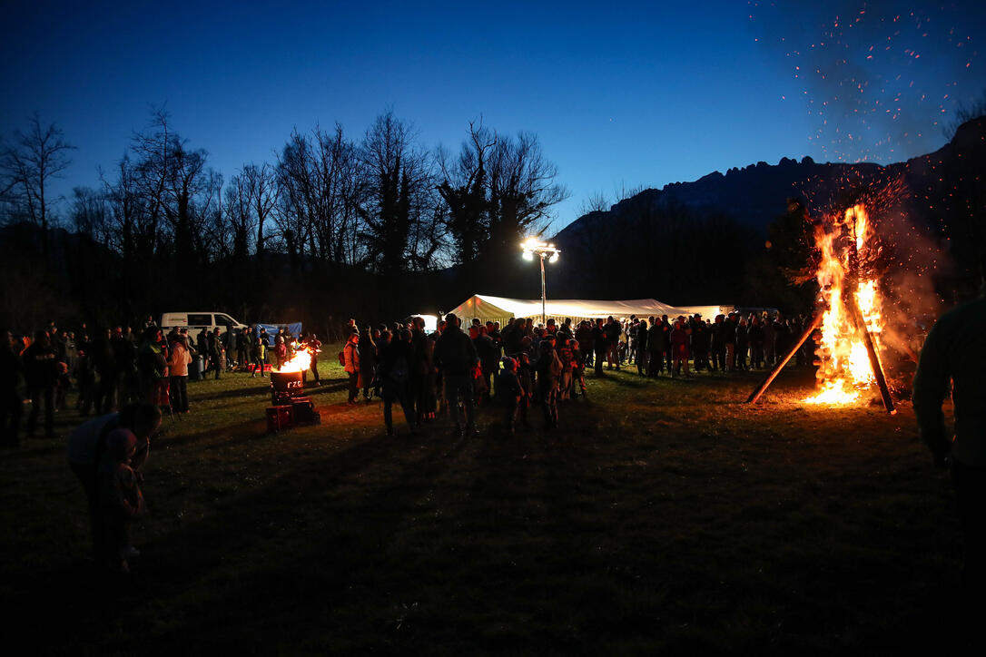 Fackel- und Lampionzug in Gamprin (08.03.2025)