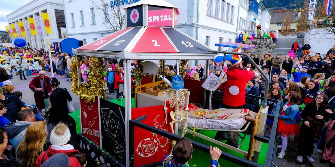 Liechtenstein Schaan Fasnacht 2020 Fasnachtsumzug