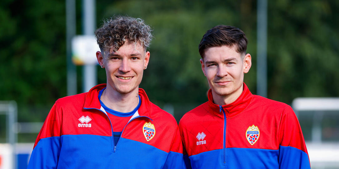 Liechtenstein Ruggell Fussball Nati Training