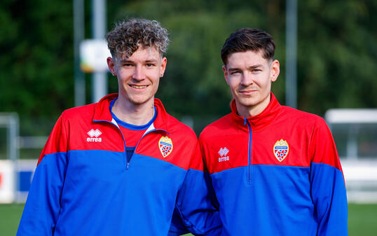 Liechtenstein Ruggell Fussball Nati Training