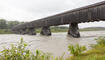 Hochwasser am Rhein