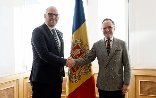 Visita oficial del primer Ministre del Principat de Liechtenstei