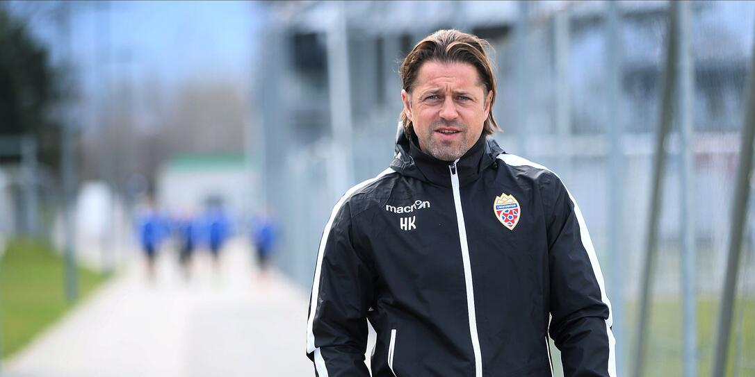 Liechtenstein Fussball Nationalmannschaft Training