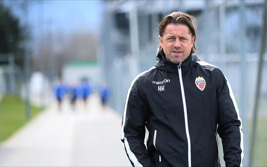 Liechtenstein Fussball Nationalmannschaft Training