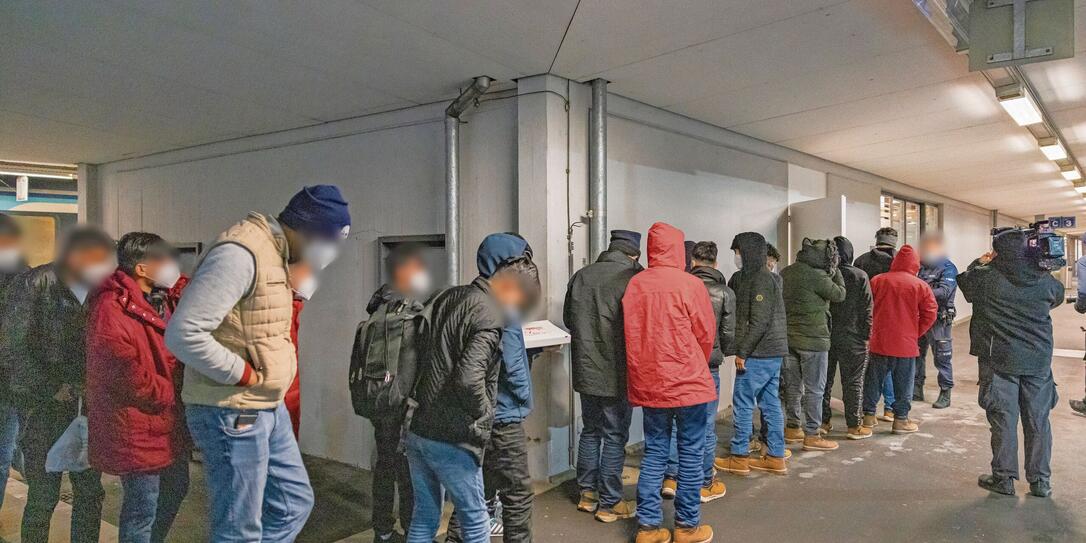 Flüchtlinge in Buchs SG