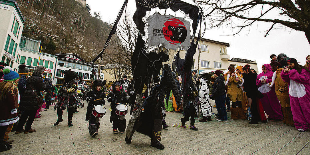 Fasnachtsumzug in Vaduz