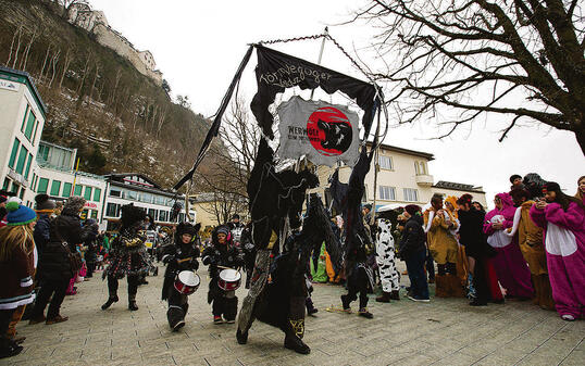 Fasnachtsumzug in Vaduz