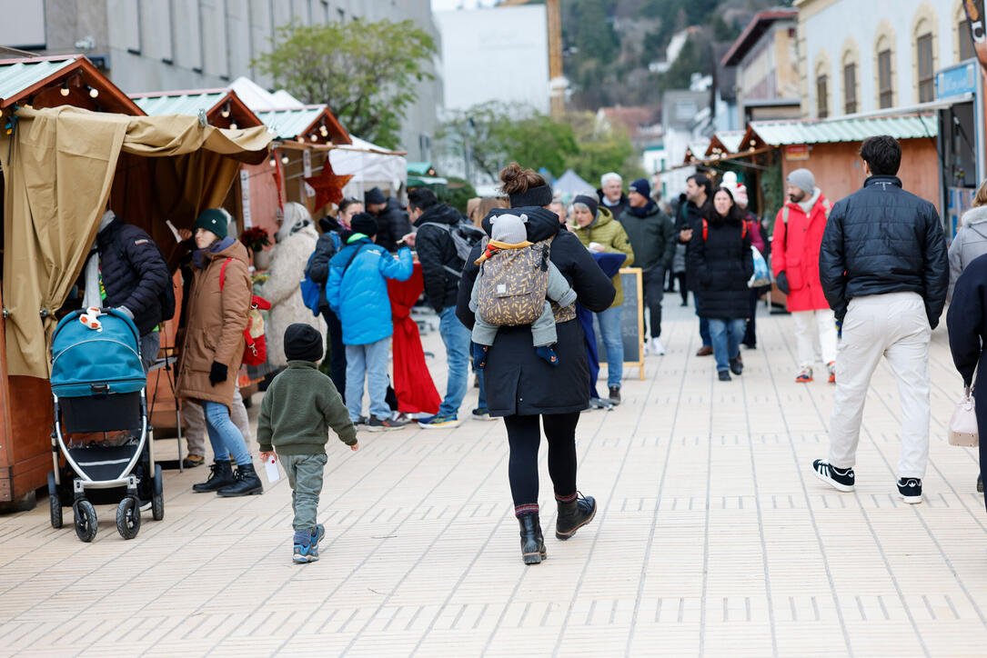 Weihnachtsmarkt, Vaduz, Liechtenstein.