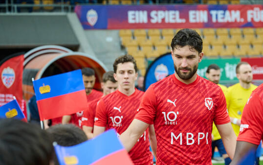 Lars Traber ist wieder fit. Nach den 45 Minuten im Test gegen Luzern, soll er gegen Triesen durchspielen.