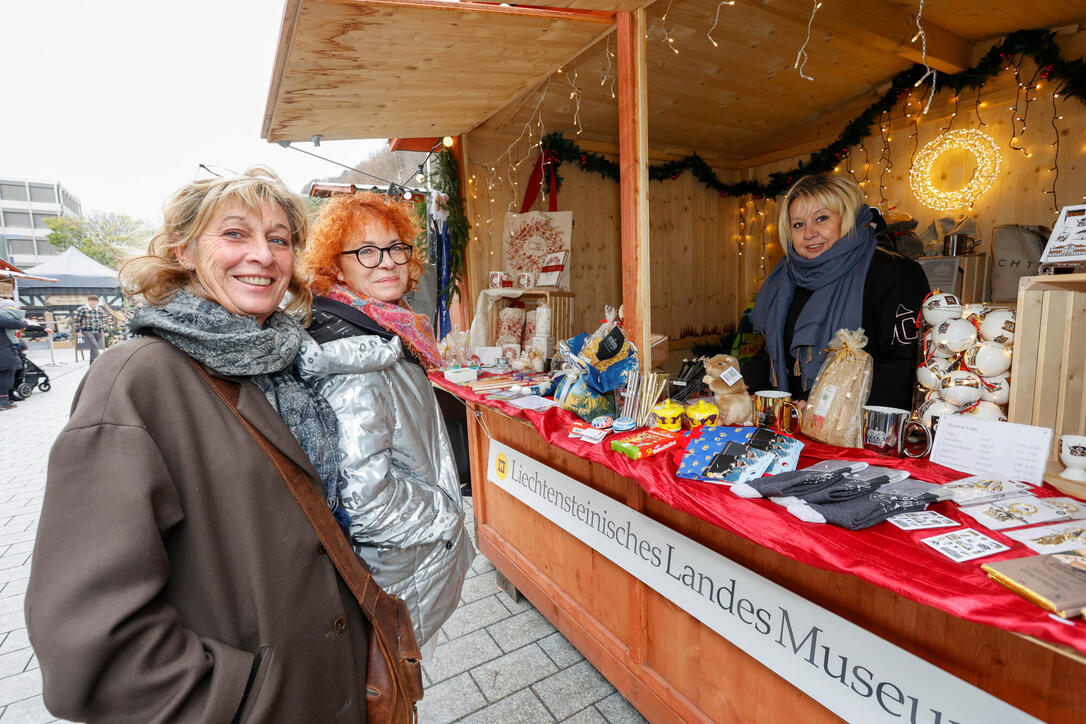 Weihnachtsmarkt, Vaduz, Liechtenstein.