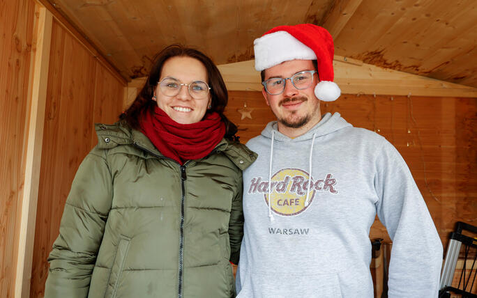 Weihnachtsmarkt, Vaduz, Liechtenstein.