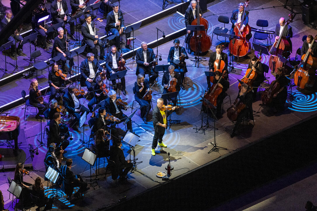 Vaduz Classic mit Nigel Kennedy und Sinfonieorchester Liechtenstein