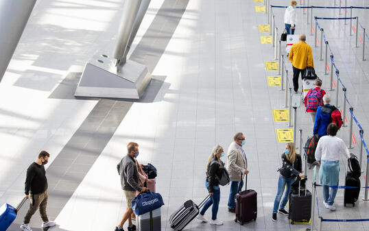 Flugverkehr in Düsseldorf