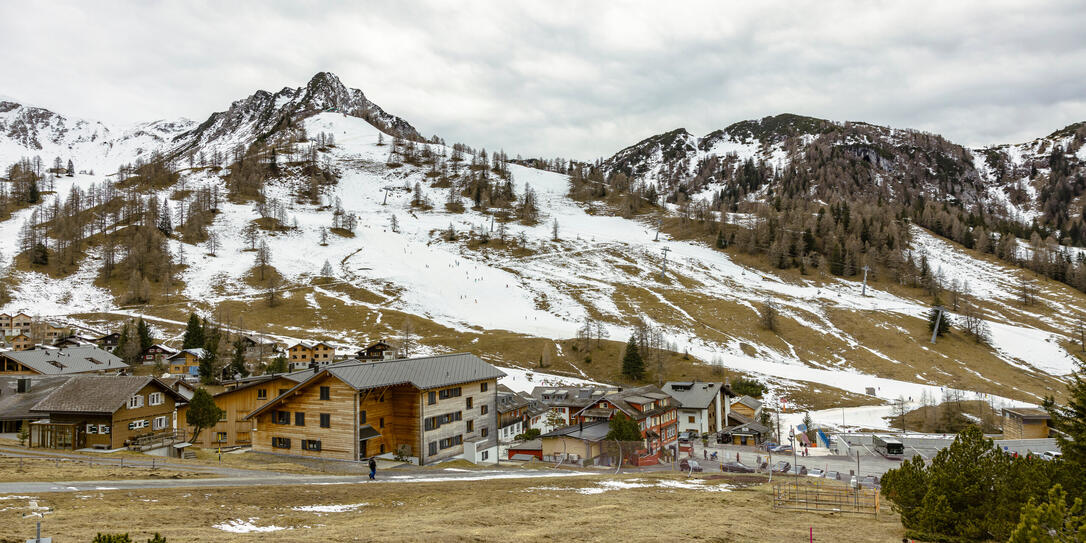 Schneemangel in Malbun