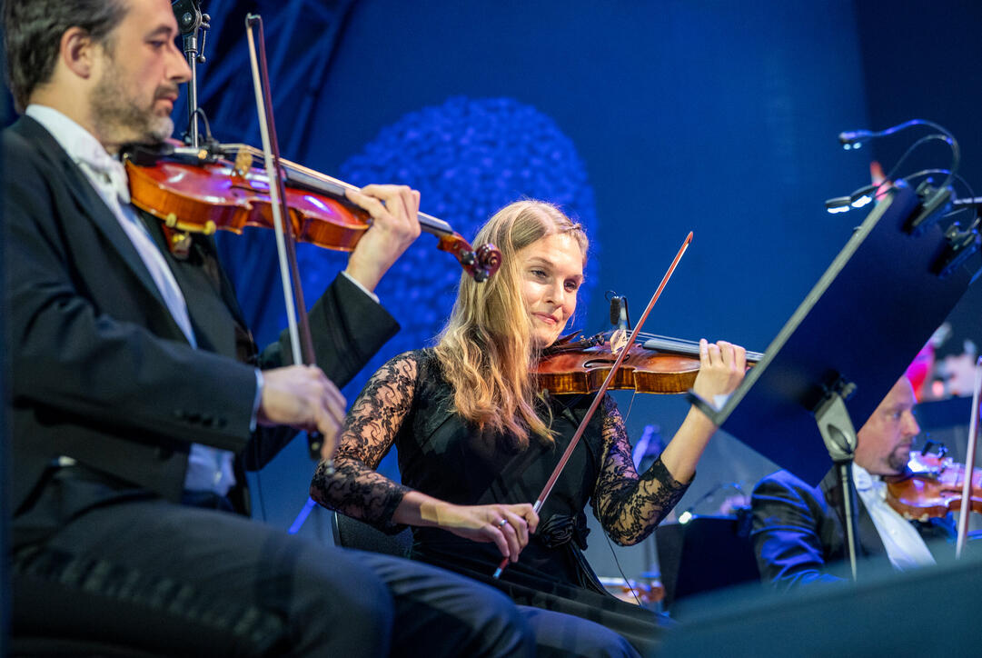 Abschlusskonzert Kevin Griffiths und das Sinfonieorchester Liech