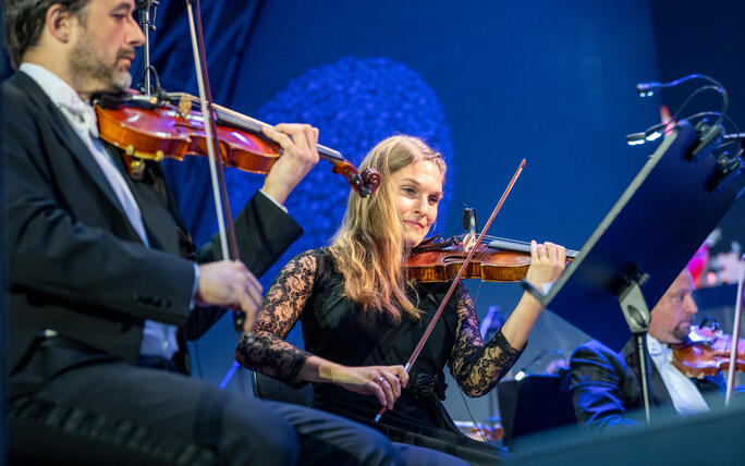 Abschlusskonzert Kevin Griffiths und das Sinfonieorchester Liech