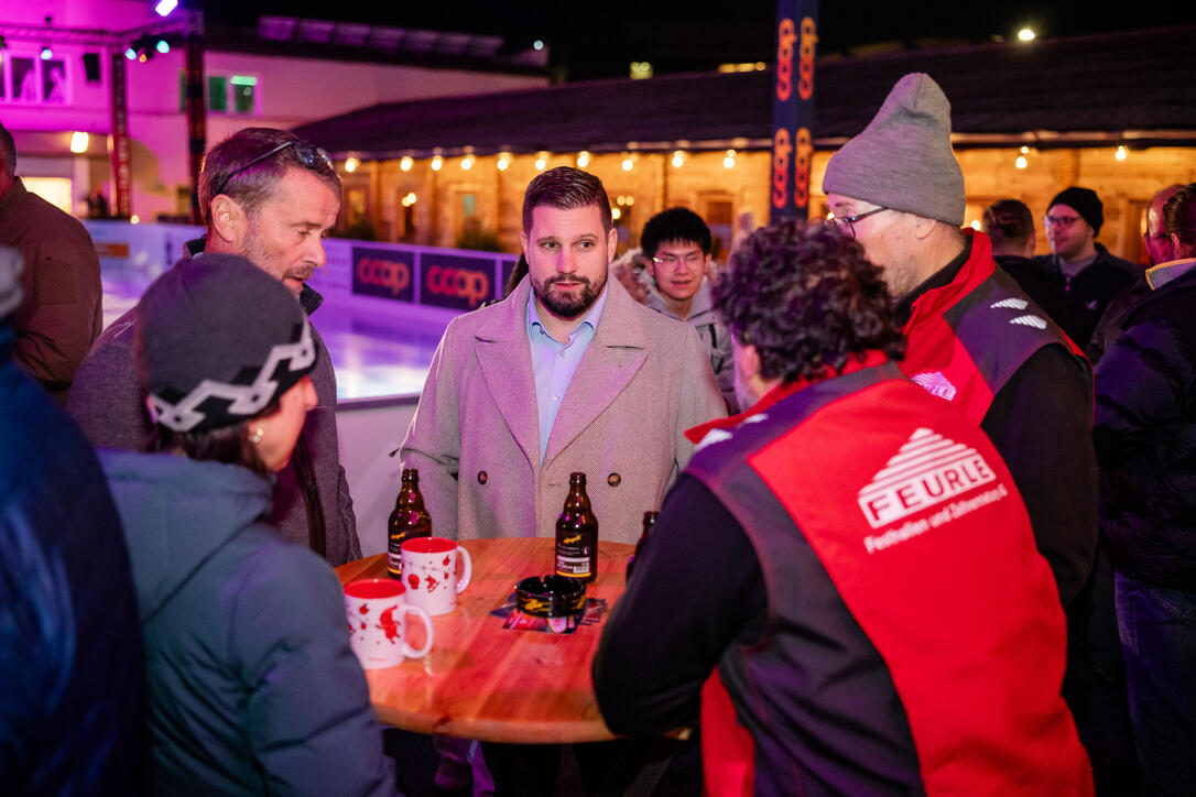 Vaduz on Ice Eröffnung