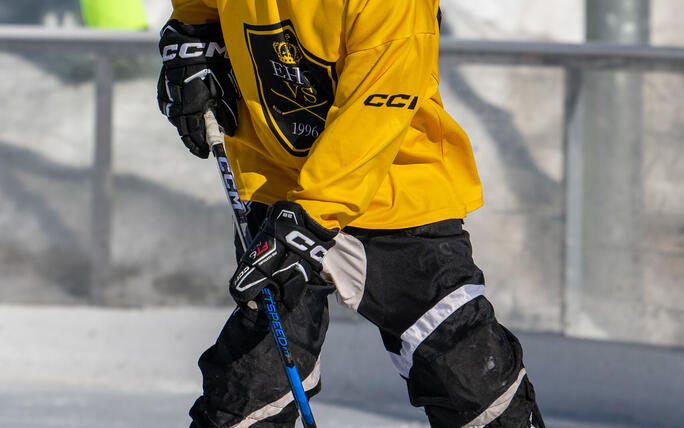 Pond Hockey Turnier in Malbun